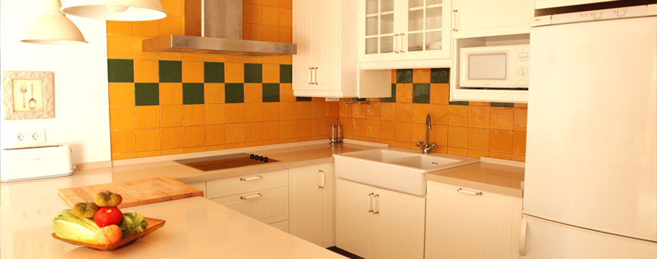 Cocina con todas las comodides